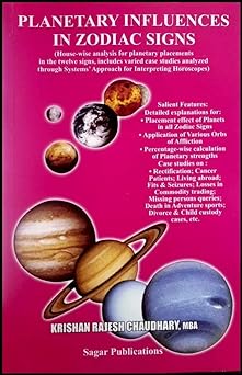 Planetary Influences in Zodiac Signs By Sagar Publications