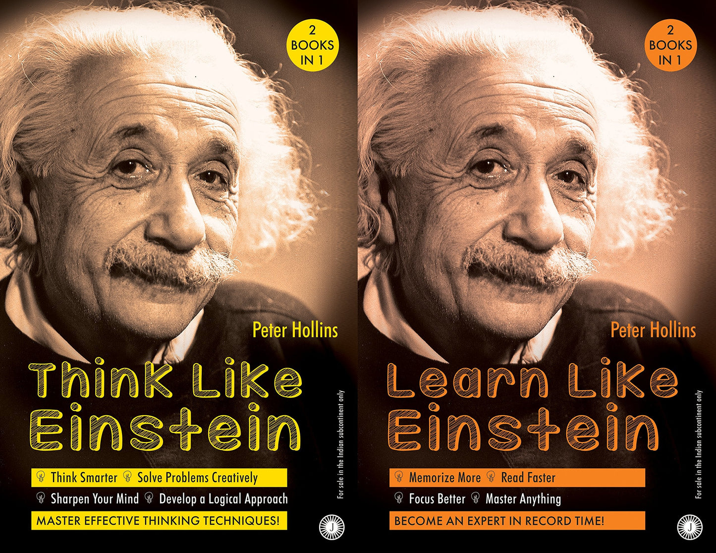 Think Like Einstein & Learn Like Einstein (2 Books in 1)