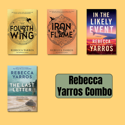 Rebecca Yarros Combo: 4 Books (Paperback) -0349437033