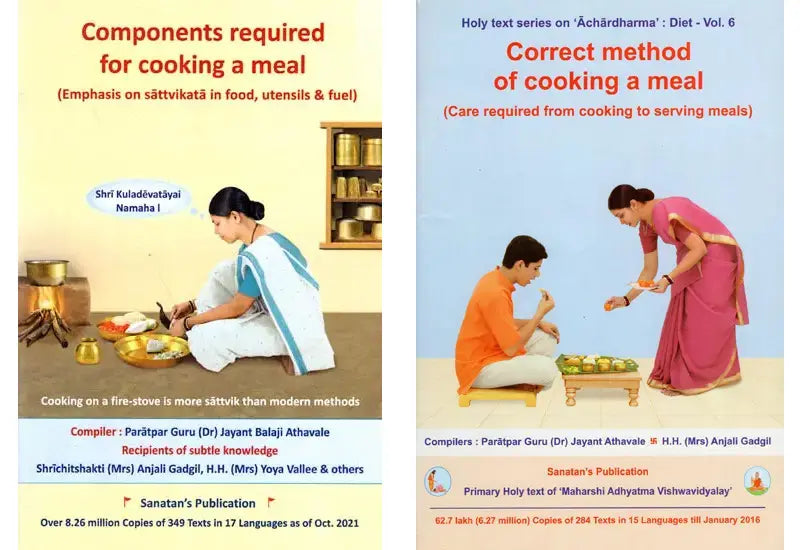2 Books on Cooking a Meal (Spiritual Aspects)