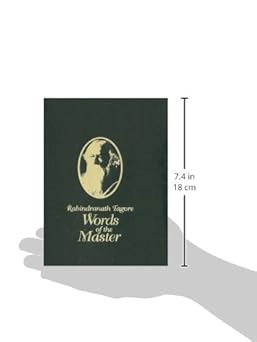Rabindranath Tagore Words of the Master
