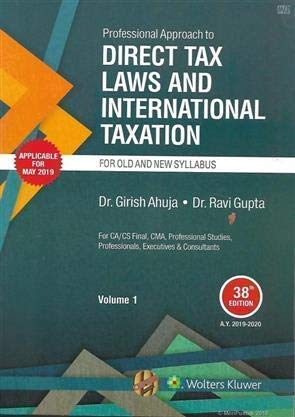 Professional Approach To Direct Tax Laws And International Taxation