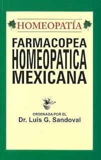 FARMACOPEA HOMOEO MEXICANA
