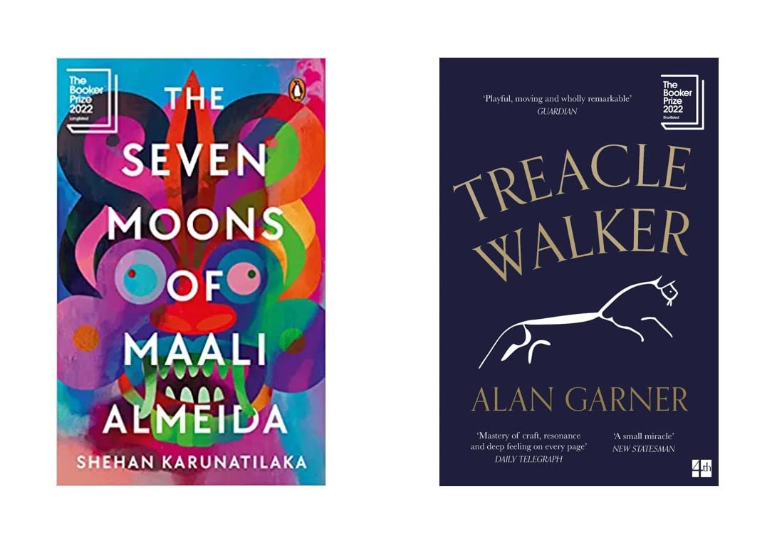 COMBO OF 2 Treacle Walker By Alan Garner & The Seven Moons of Maali Almeida