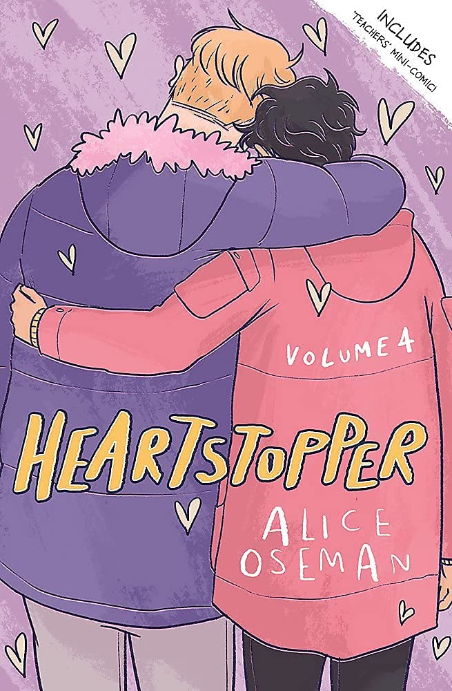 Heartstopper Series Volume 1-4 Books Collection Set