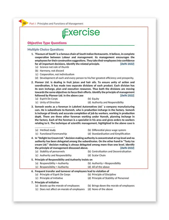 Business Studies for Class 12 (Part 1 & Part 2)