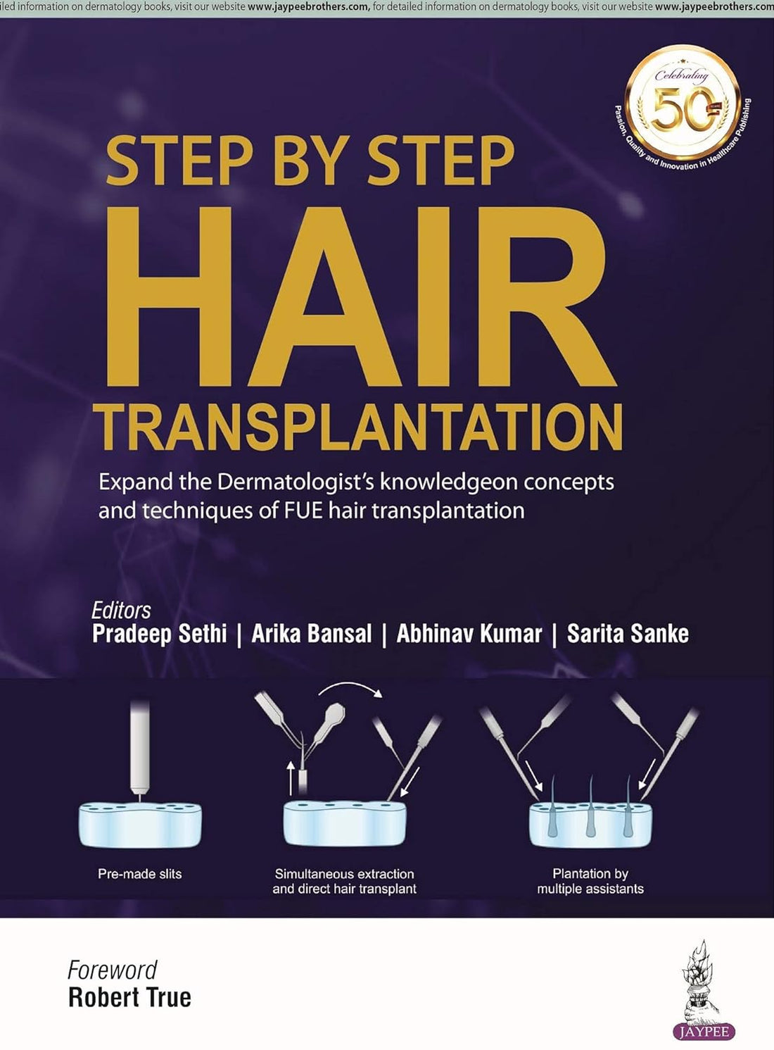 Step by Step Hair Transplantation: Expand the Dermatologist's Knowledge on Concepts and Techniques of Fue Hair Transplantation