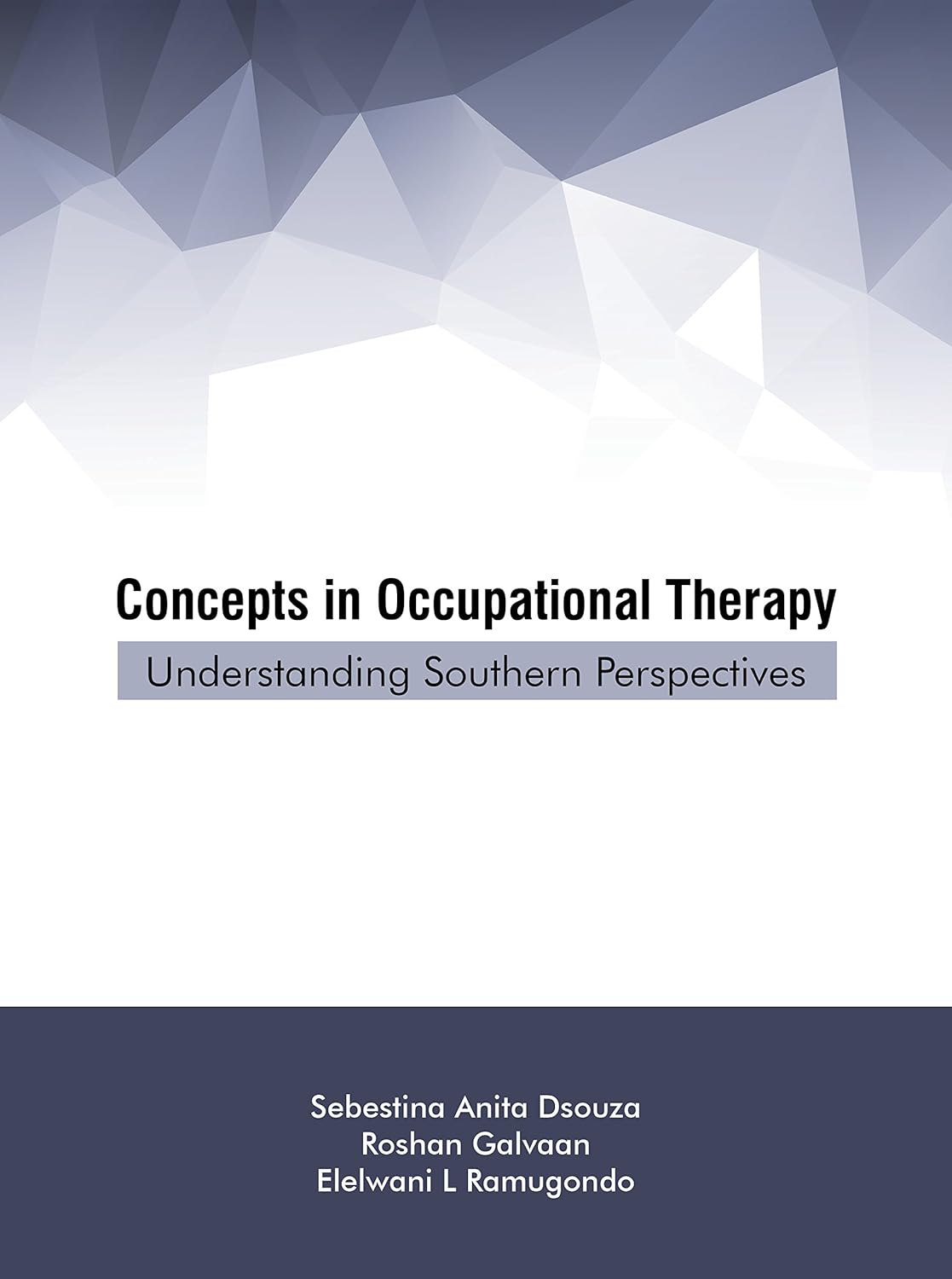 Concepts in Occupational Therapy (Understanding Southern Perspectives)