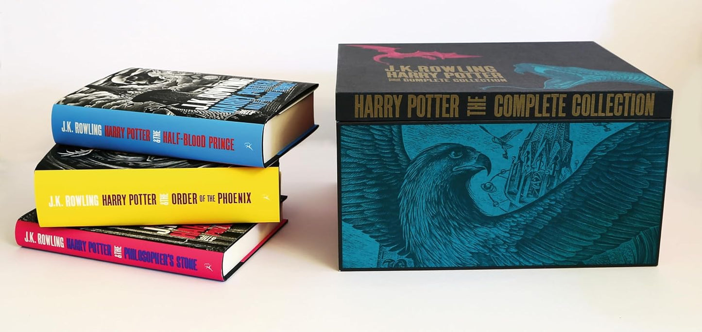 Harry Potter Hardcover Uk 'Bloomsbury Of London' Edition Complete Series Box Set