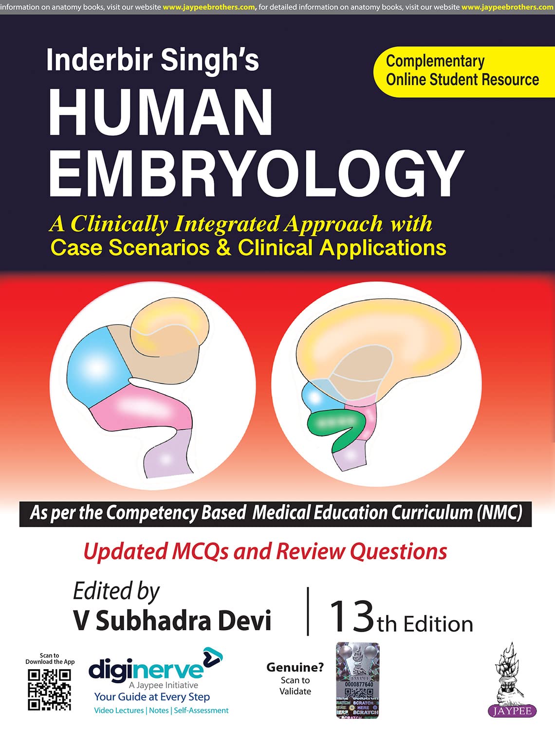 Inderbir Singh's Human Embryology