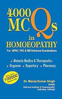 4000 MCQS IN HOMOEOPATHY