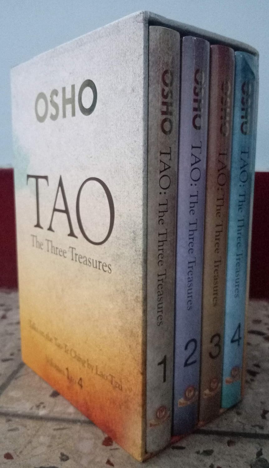 TAO THE THREE TREASURES, (Set of 4 Books) in one box By Osho