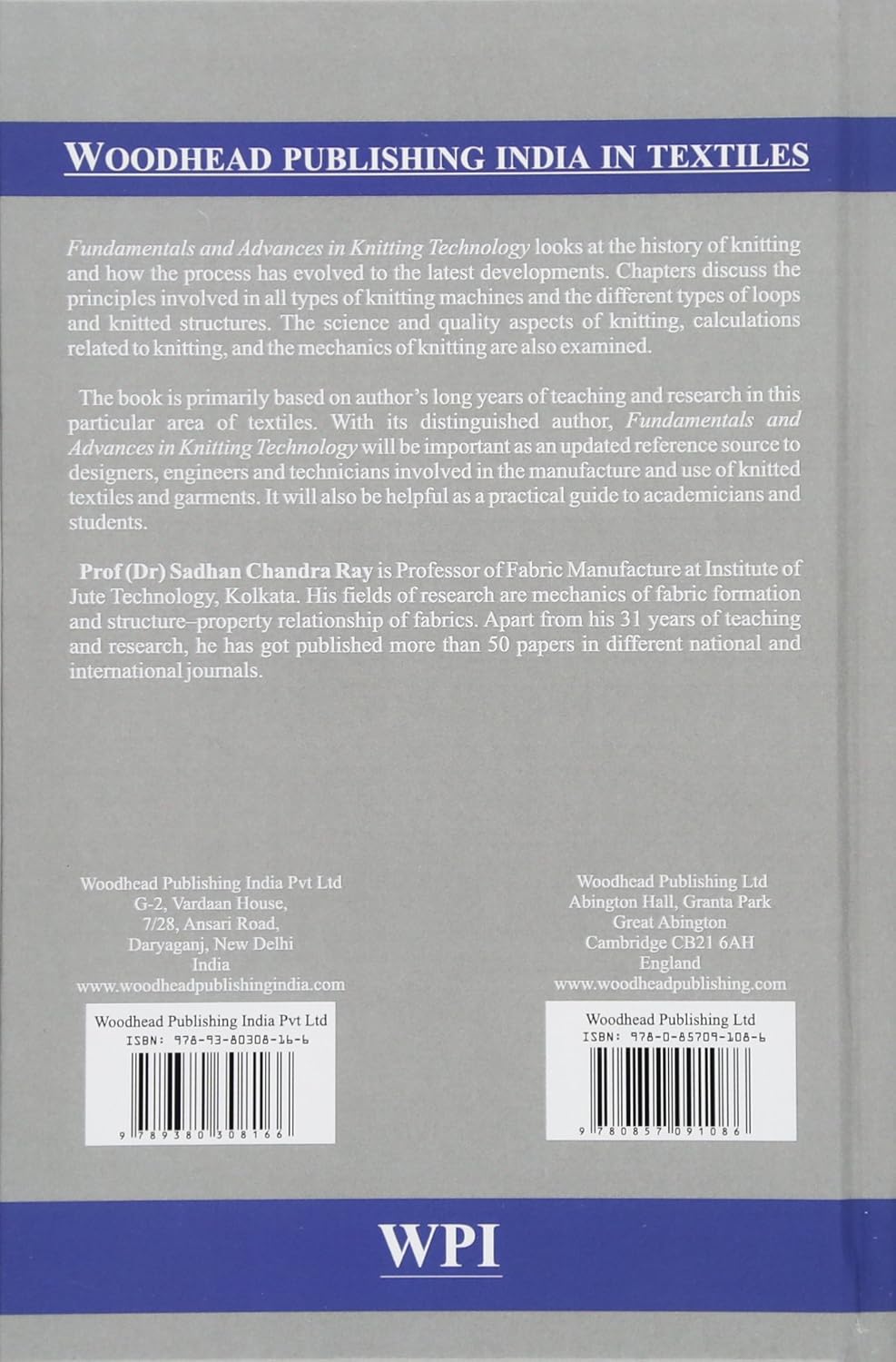 Fundamentals and Advances in Knitting Technology