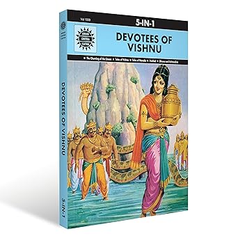 Devotees of Vishnu Stories of Divine Followers | Indian Mythology, History & Folktales | Illustrated Comic Books for Kids & Adults | Cultural Legends & Spiritual Tales | Amar Chitra Katha
