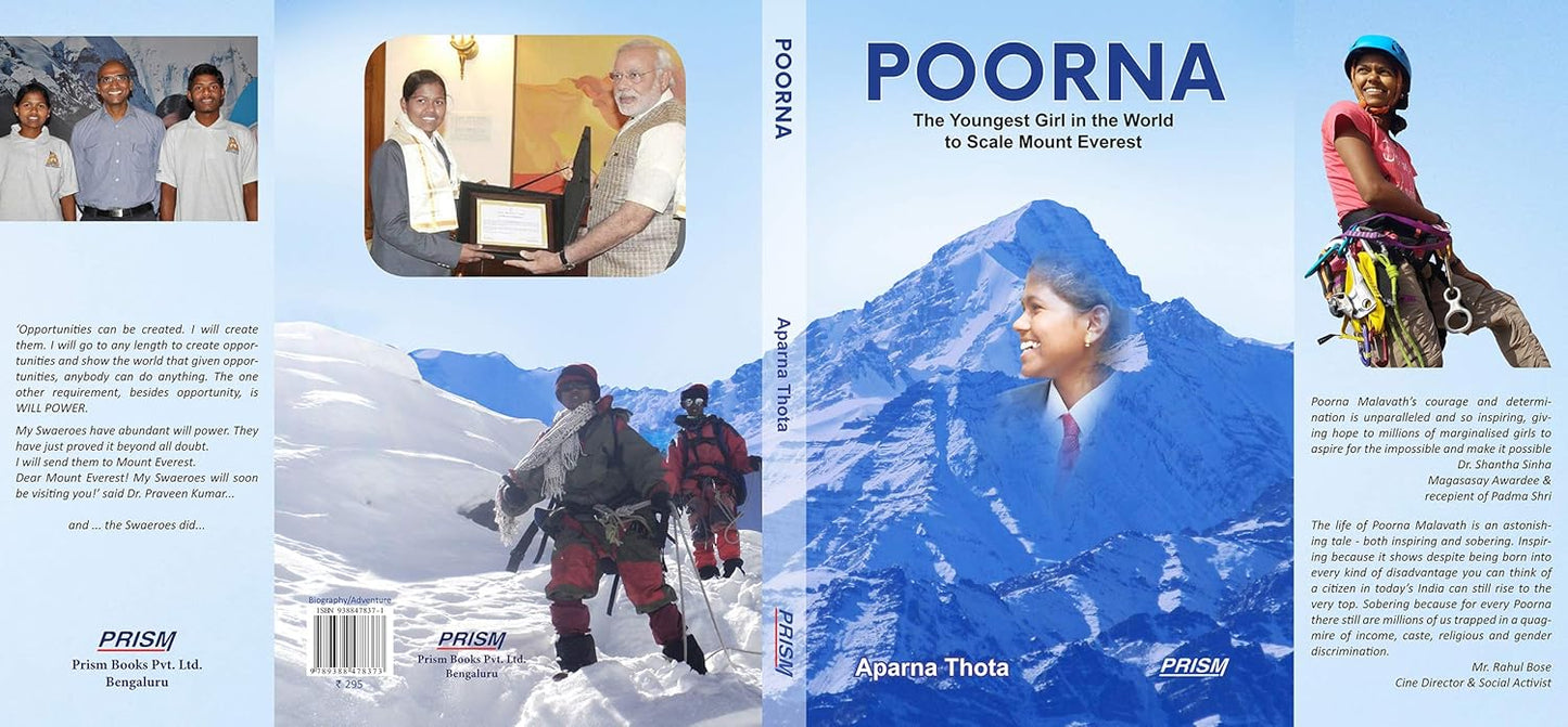 Poorna the Youngest Girl in the World to Scale Mount Everest