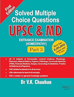 UPSC & MD ENTERENCE EXAMINATION-PART III