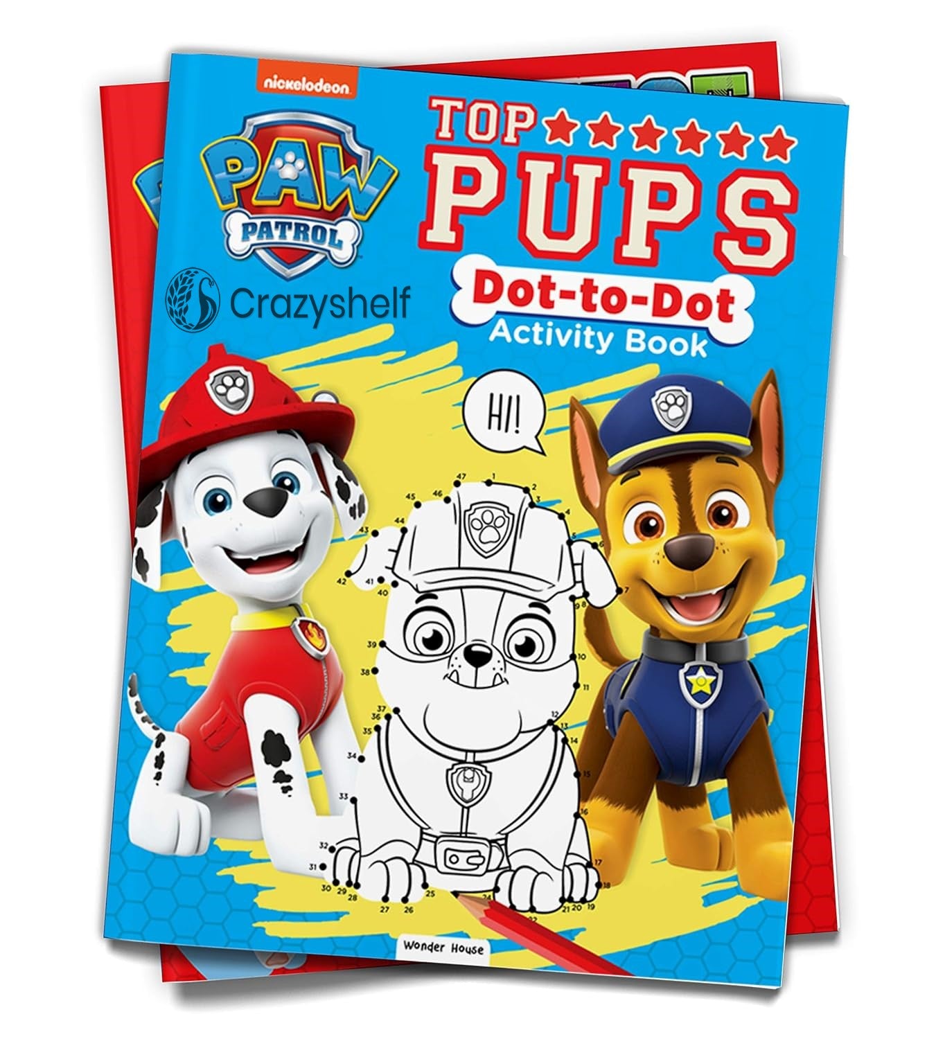 Paw Patrol: Top Pups – Dot to Dot Activity Book | Connect the Dots with Your Favorite Heroes | Ages 3–7 | Fun Learning Through Play