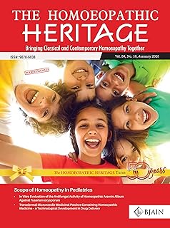 The Homoeopathic Heritage (JANUARY 2025)