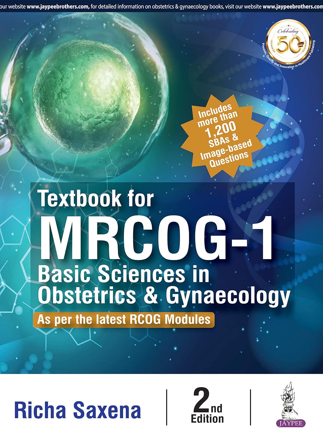 Textbook for MRCOG-1 Basic Sciences in Obstetrics & Gynaecology