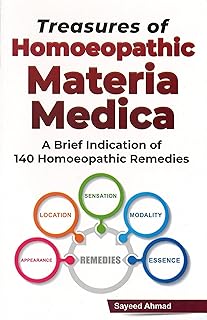 Treasures of Homoeopathic Materia Medica
