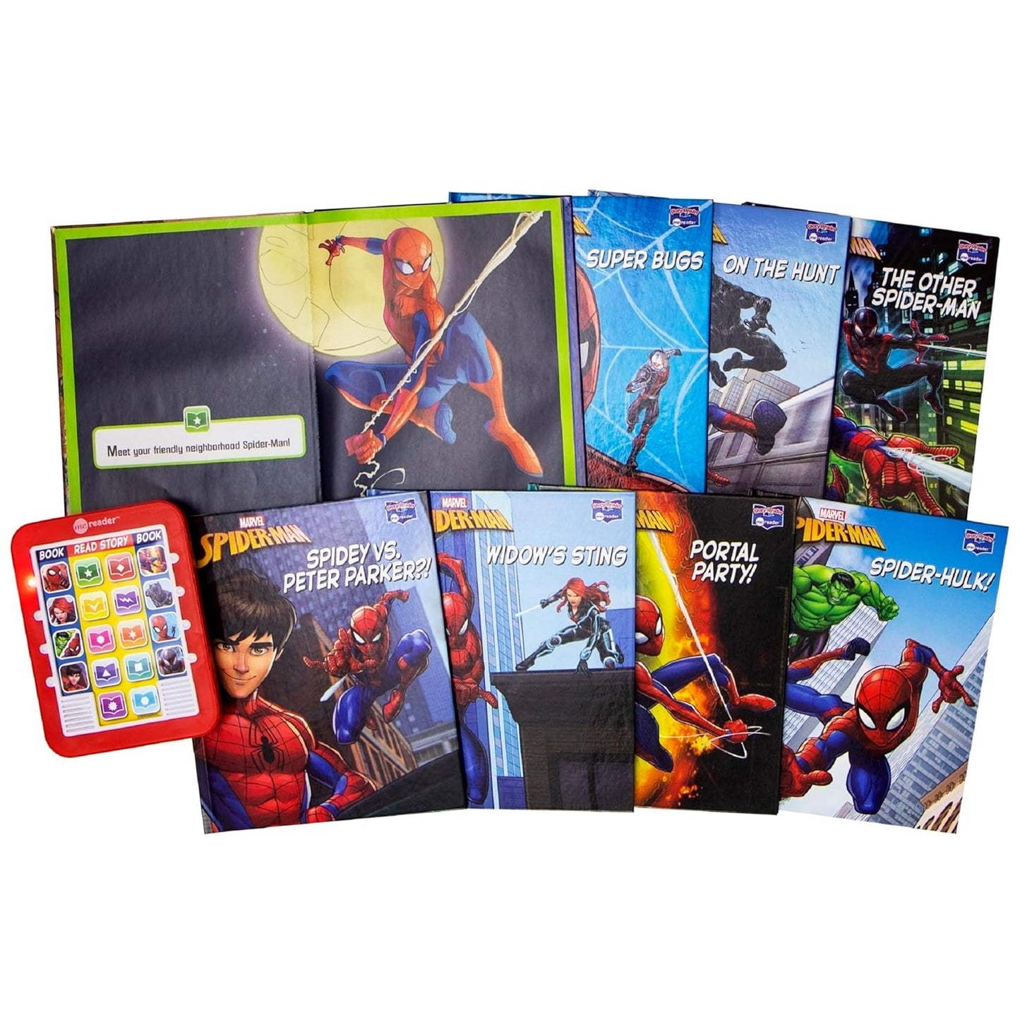 Marvel - Spider-man Me Reader Electronic Reader and 8 Sound Book Library - PI Kids
