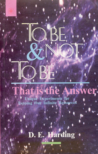 To Be And Not To Be, That Is The Answer: Unique Experiments for Tapping Our Infinite Resources