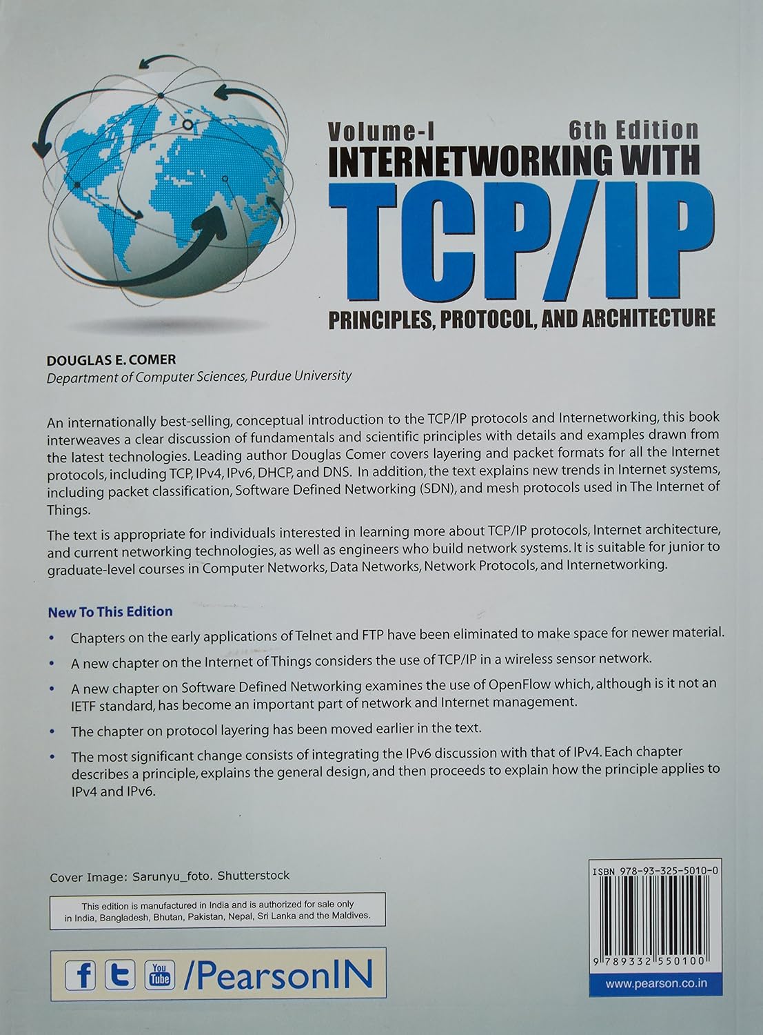 Internetworking with TCP/IP Volume 01 6th Ed