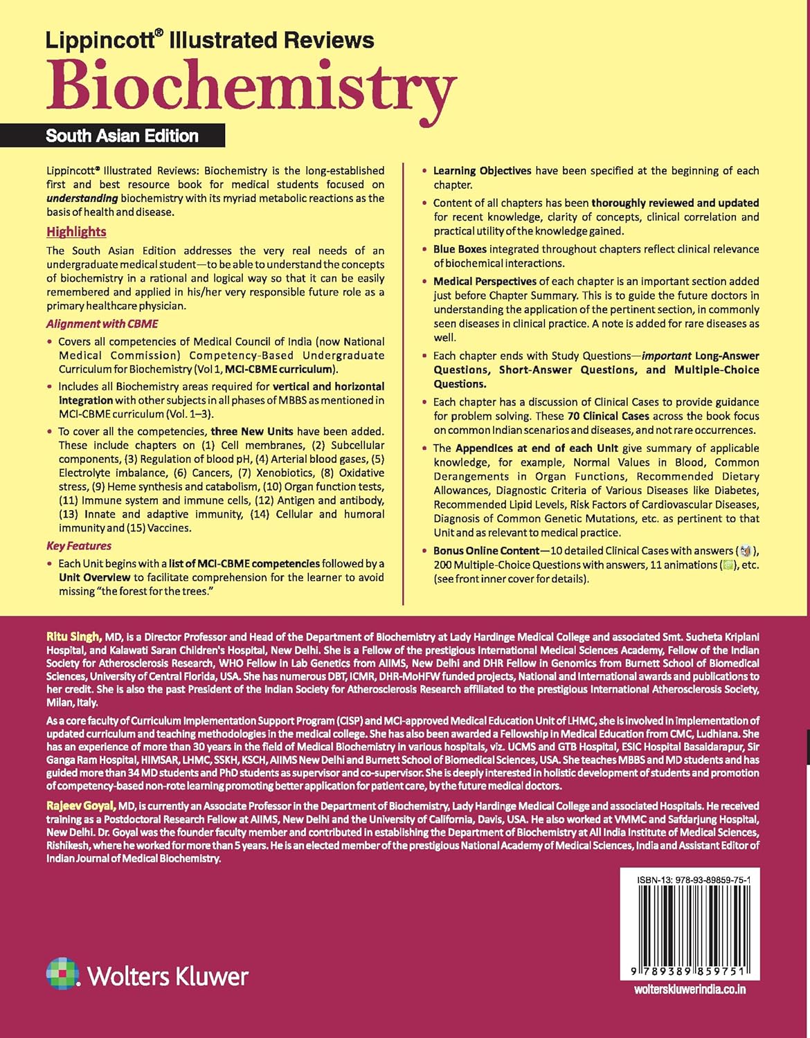 Lippincott's Illustrated Reviews Biochemistry