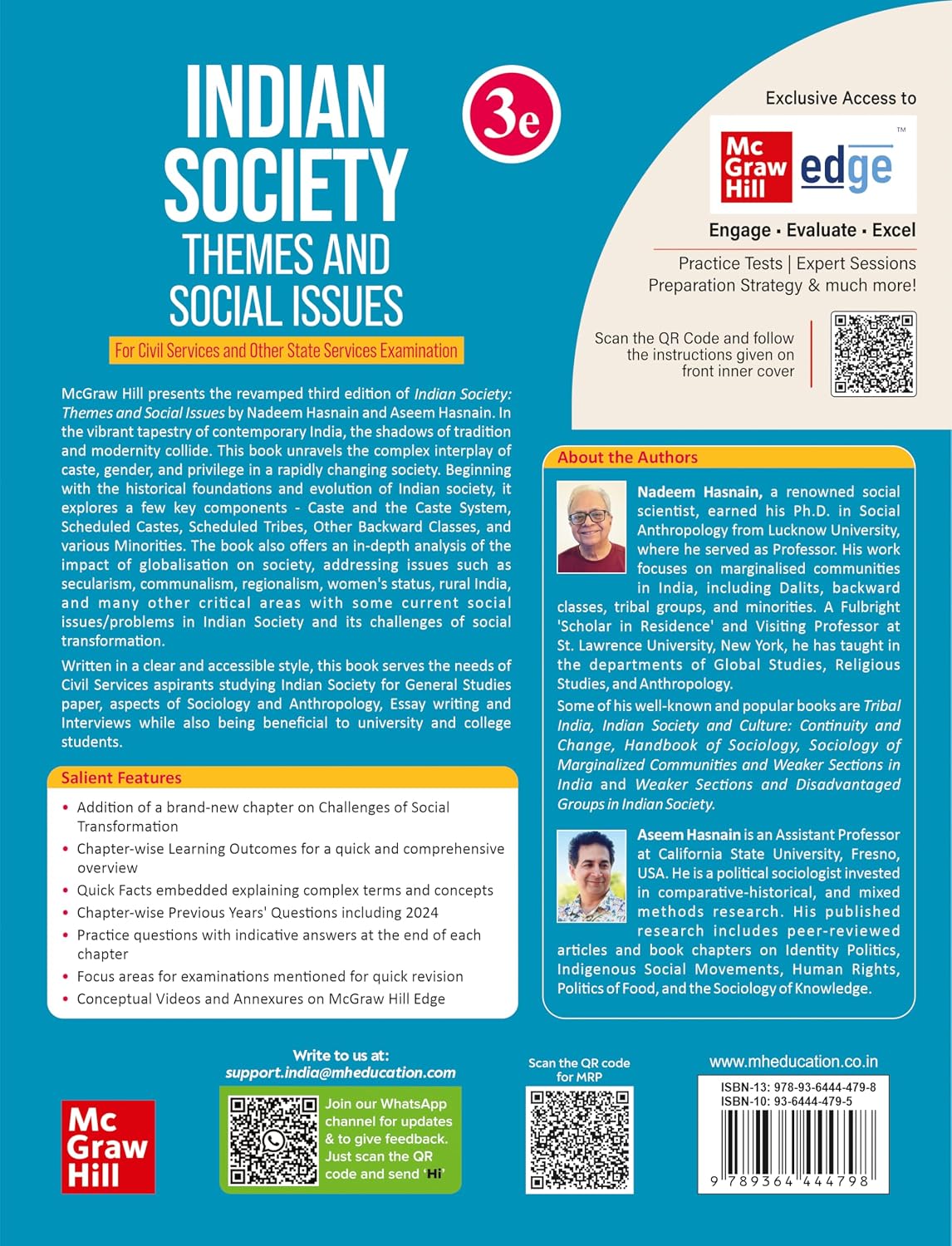 Indian Society: Themes and Social Issues (3rd Edition)
