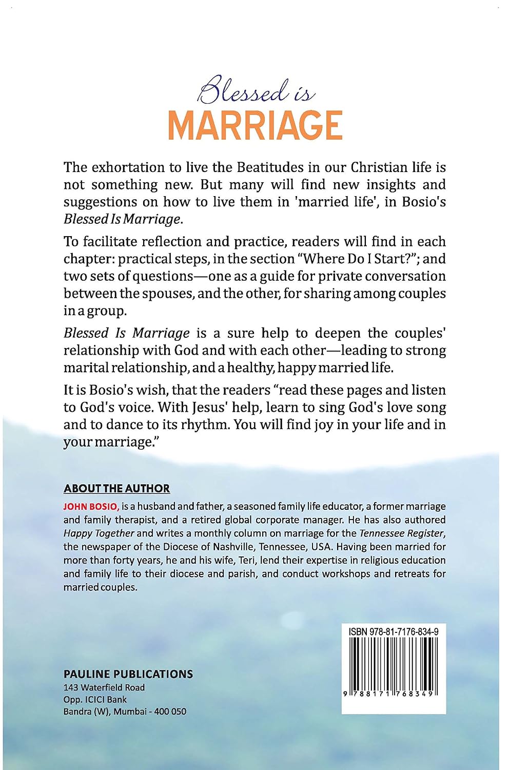 Blessed Is Marriage