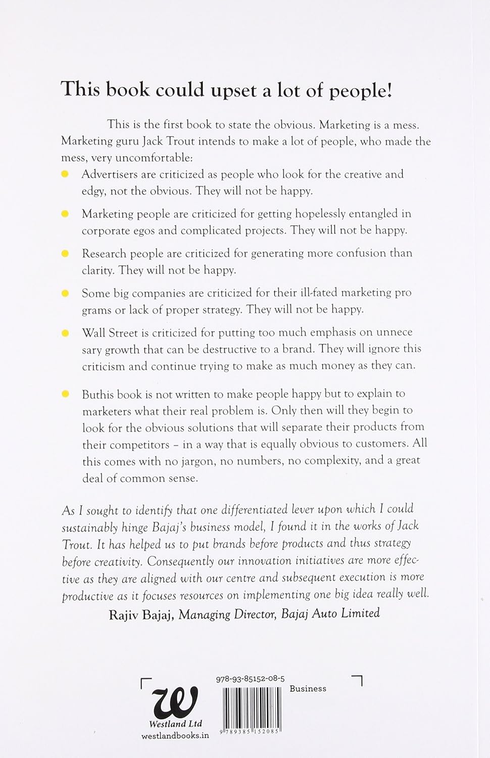 In Search of the Obvious - The Antidote for Todays Marketing Mess