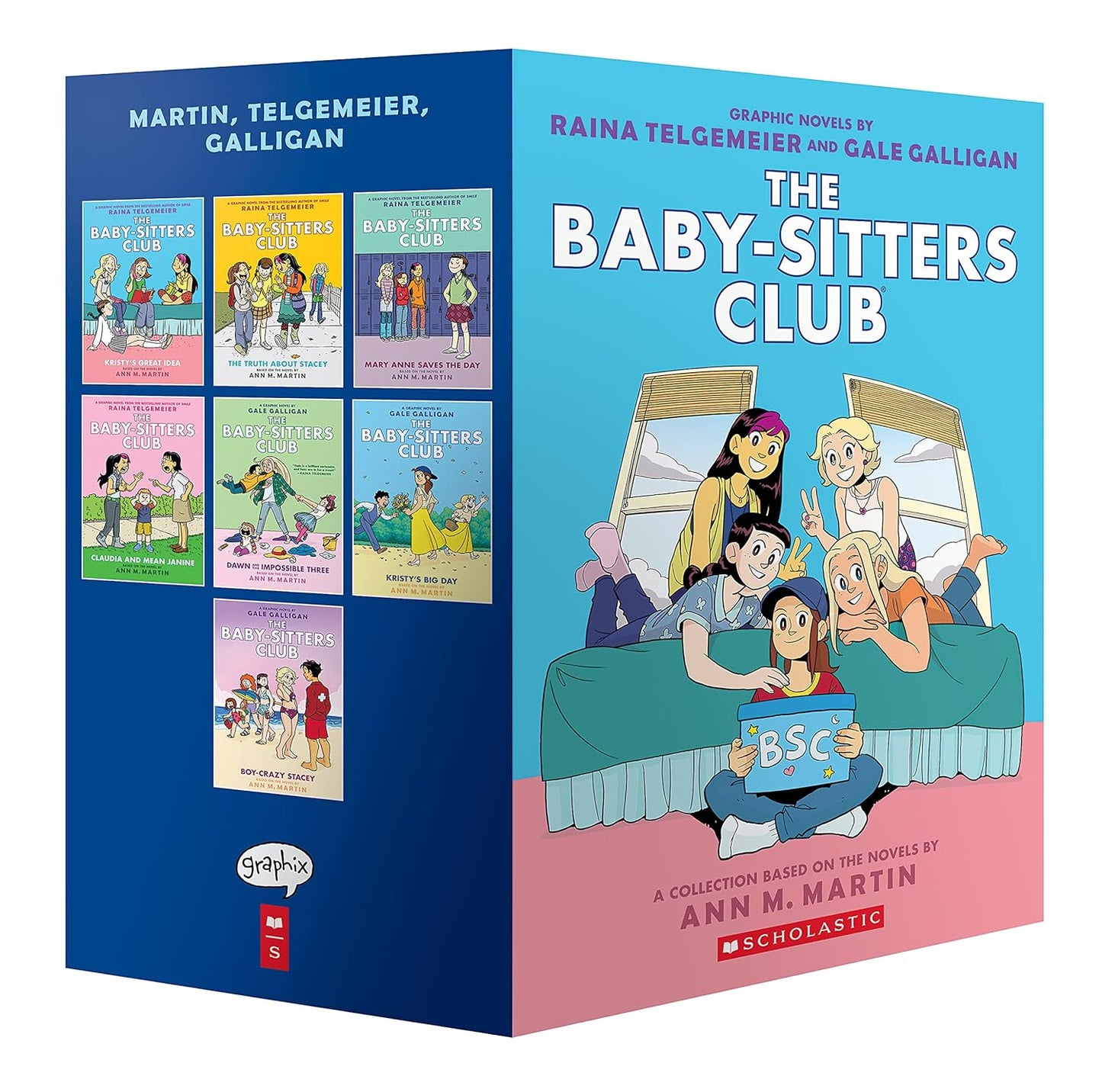 The Baby-sitters Club Graphic Novel 7 Book Box Set (The Baby-Sitters Club Graphix)