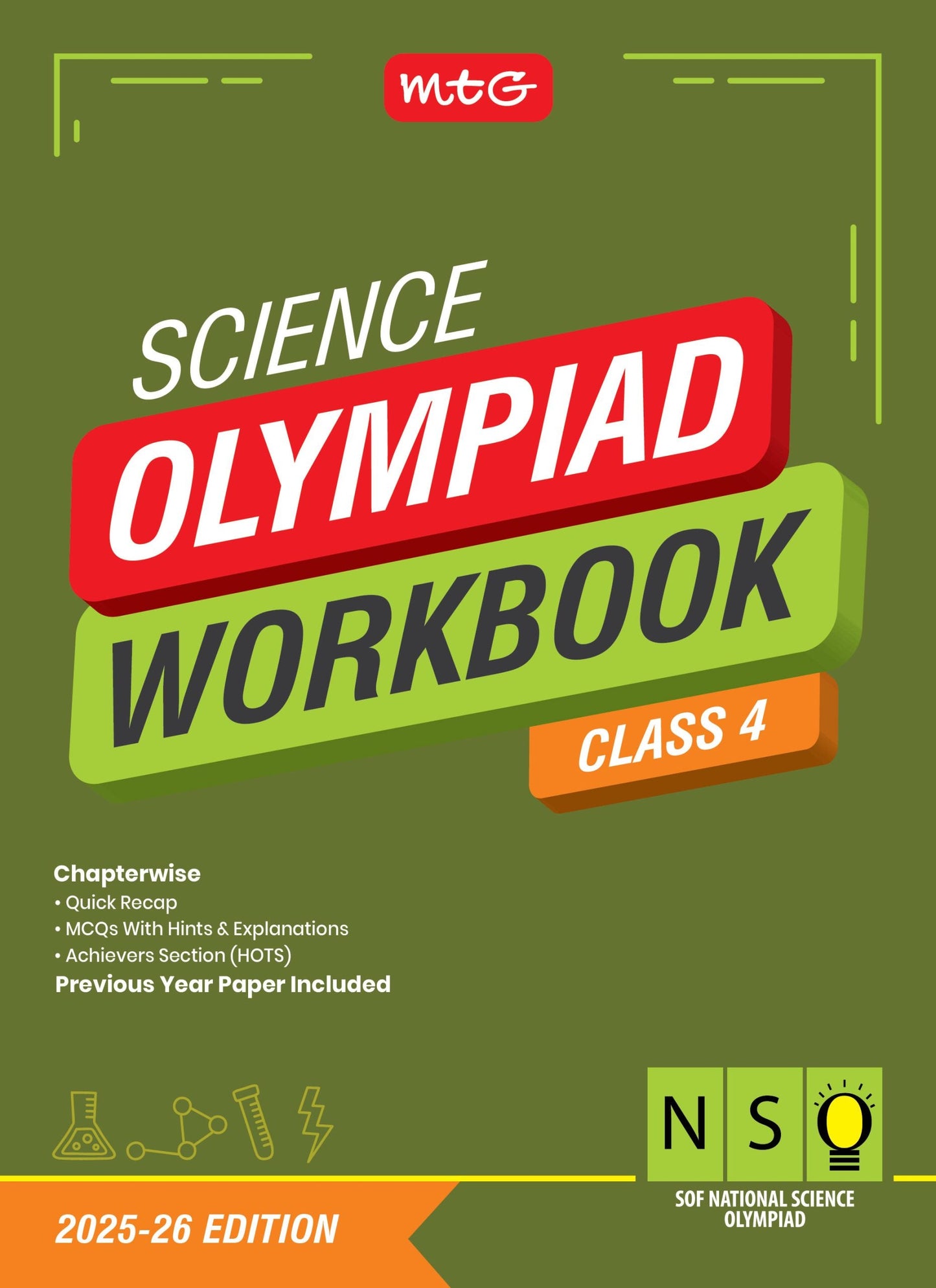 National Science Olympiad (NSO) Workbook for Class 4