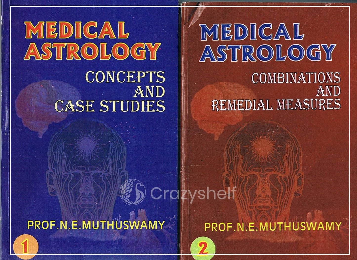 Medical Astrology-1 and 2, Set of Two Books