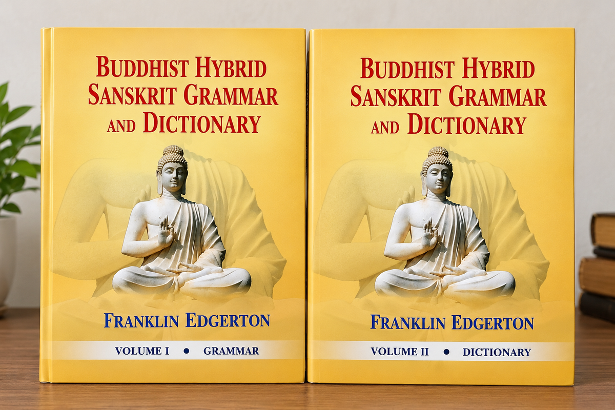 Buddhist Hybrid Sanskrit Grammar and Dictionary (2 Vols.)