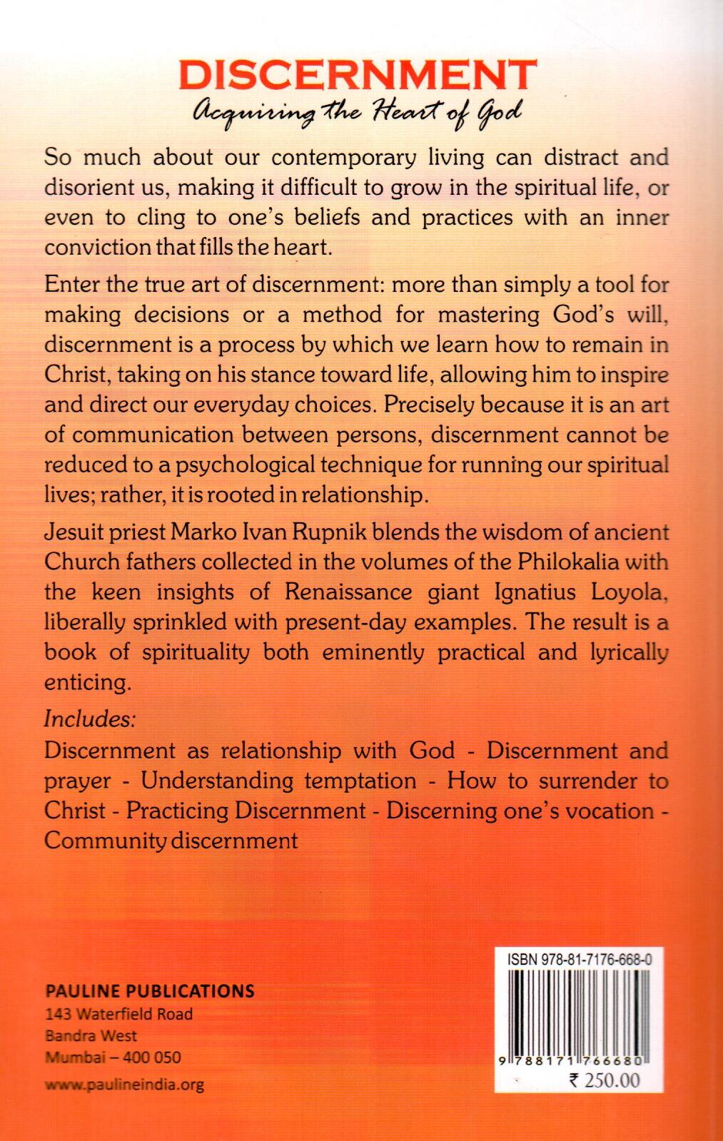 Discernment: Acquiring The Heart of God Language