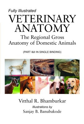 Veterinary Anatomy: The Regional Gross Anatomy of Domestic Animals (Part I & II in Single Binding)