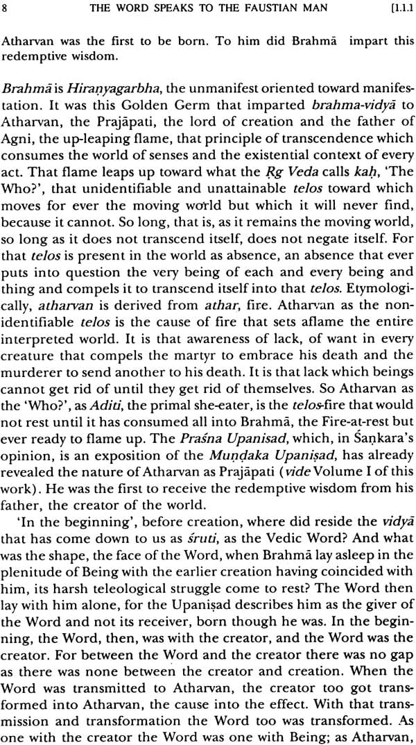 The Word Speaks to the Faustian Man (Set of 6 Vols) By Som Raj Gupta : A Translation and Interpretation of the Prasthanatrayi and Sankara's Bhasya for the Participation of Contemporary Man (Wisdom of Sankara series)