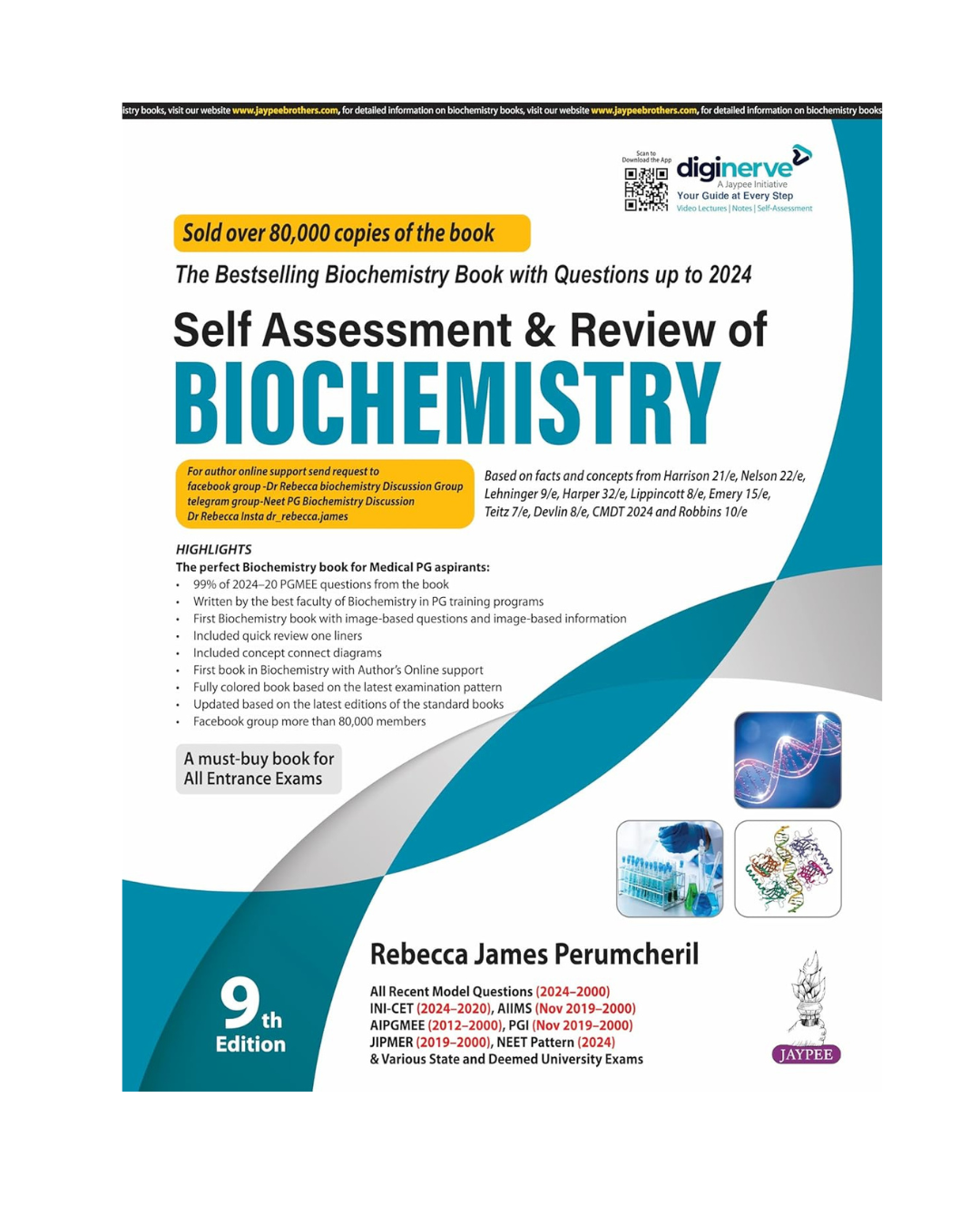 Self Assessment & Review of Biochemistry (9th Edition)