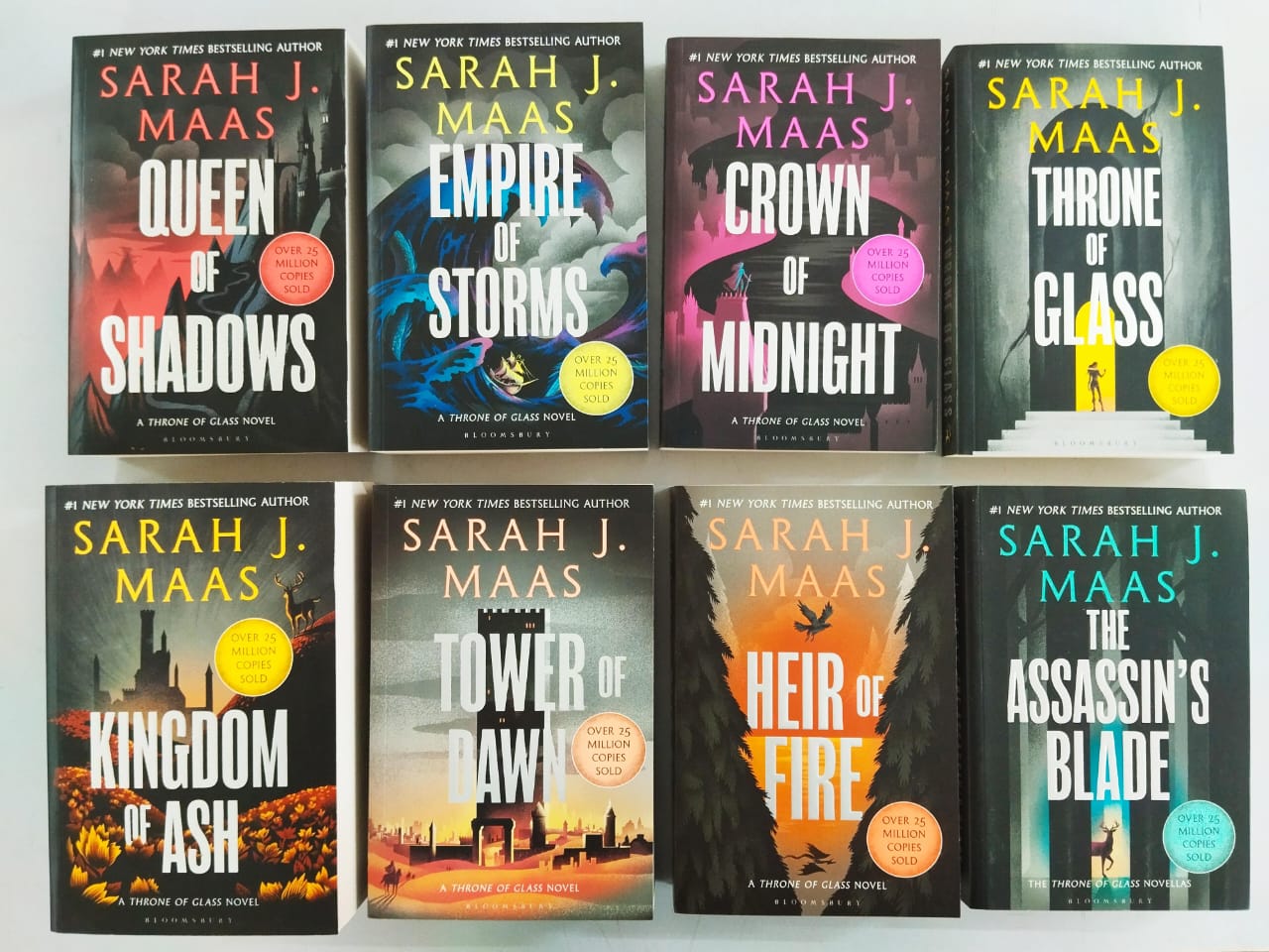 Throne of Glass Box Set By Sarah J. Maas (Paperback) -1526650533 | 299251831X