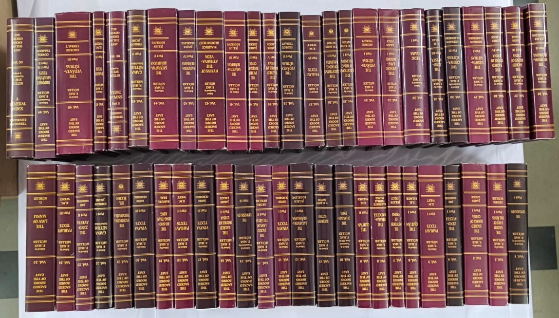Sacred Books of the East 50 Volume Set By F. Max Muller (Old Rare Edition)