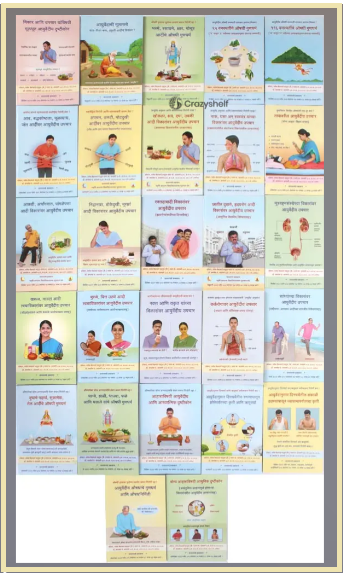 आयुर्वेदिक ग्रंथ- Ayurvedic Grantha in Marathi (Set of 27 Books)