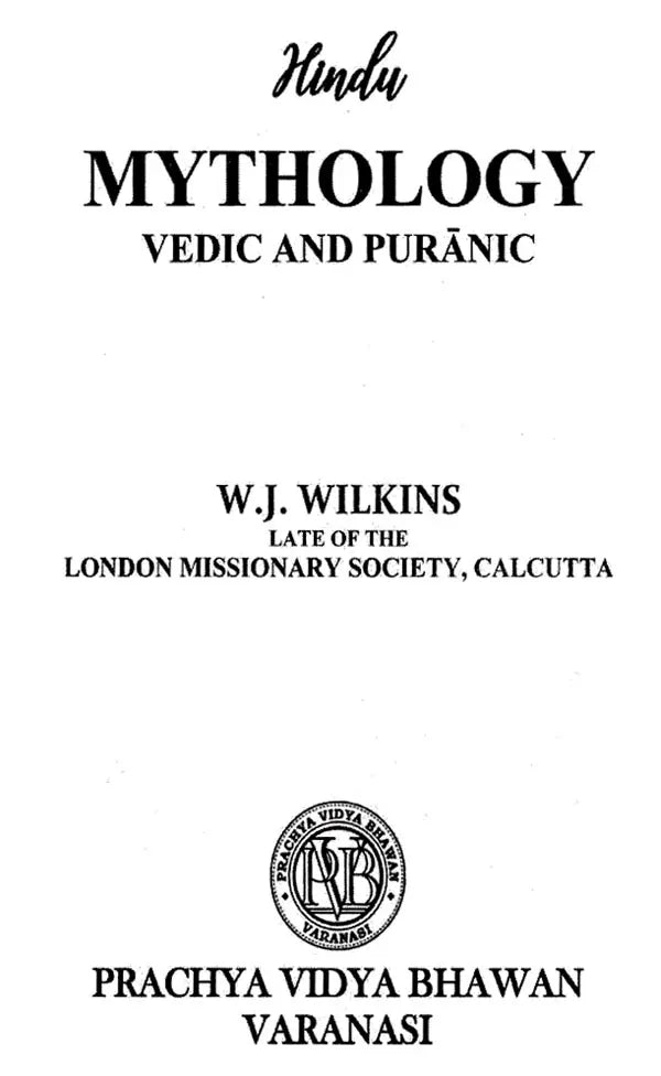 Hindu Mythology- Vedic And Puranic