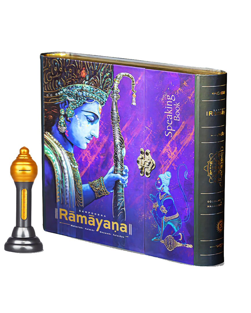 Sri Sri Ravi Shankar | Talking Sampoorna Ramayana Book | The Art of Living | 16 Language