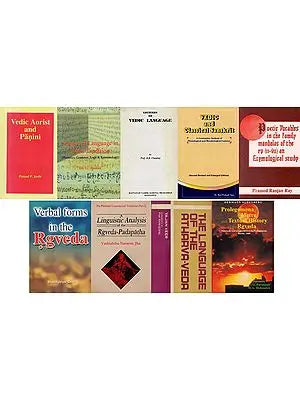 Advanced Studies in Vedic Language and Linguistics (Set of 9 Books)