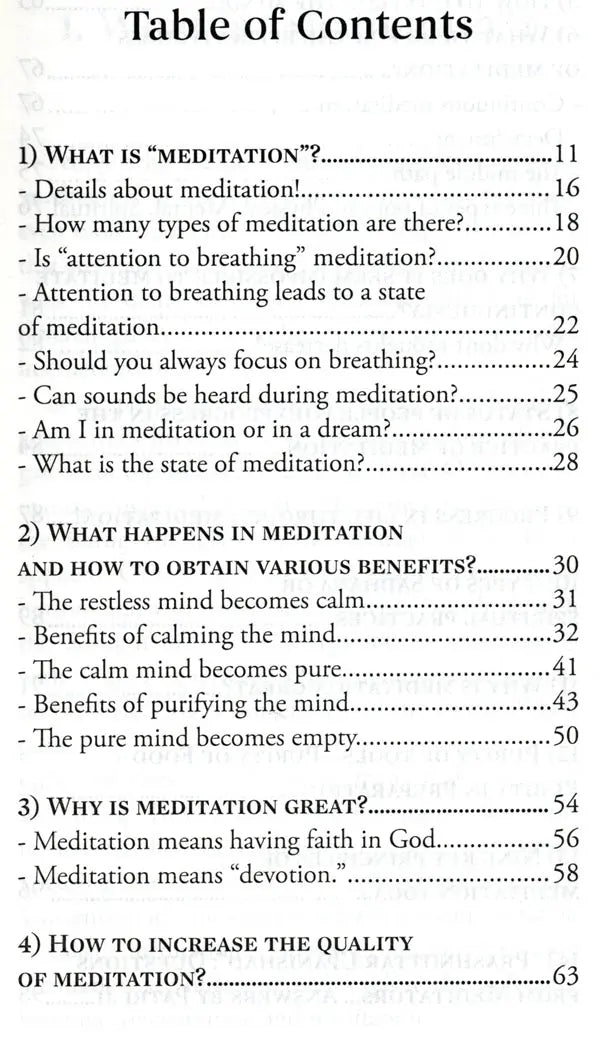 Dhyana Sadhana- A Practical Guide to Meditation