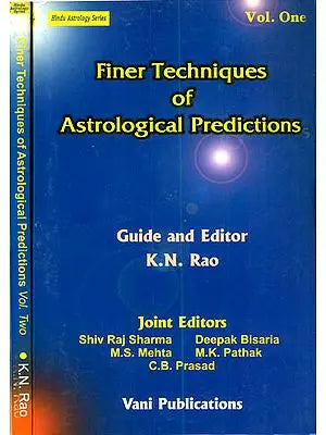 Finer Techniques of Astrological Predictions (Set of 2 Volumes)