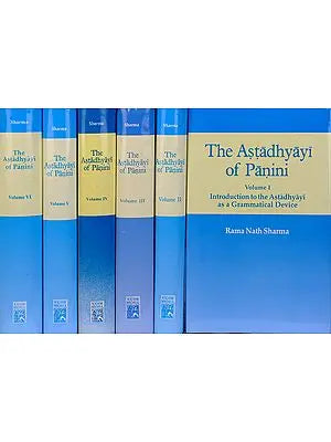 The Astadhyayi of Panini (Set of Six Volumes) (Transliteration and English Translation) (old and rare book)