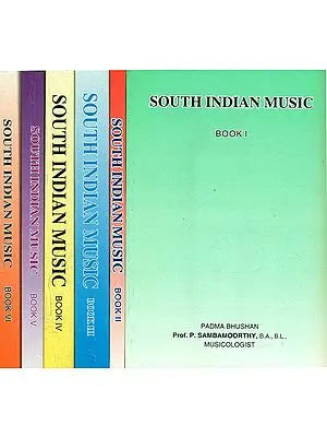 South Indian Music (Set of 6 Volumes)