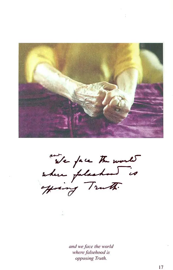 Victory of the Truth (Seven Mudras of the Mother's Hands)